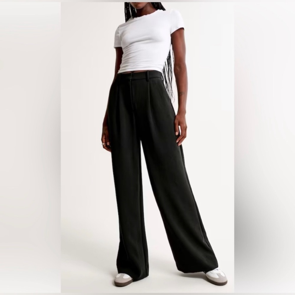 Abercrombie & Fitch Wide-Leg Pants